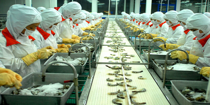 phòng sạch thực phẩm chế biến thủy hải sản