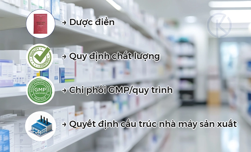Dược điển Việt Nam ảnh hưởng gì tới nhà máy dược