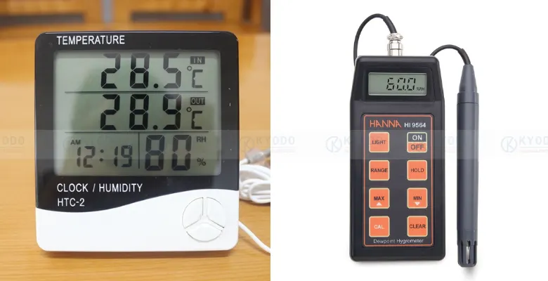 Máy đo nhiệt độ và độ ẩm