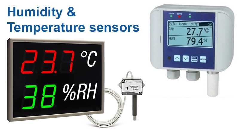 humidity and temperature sensors
