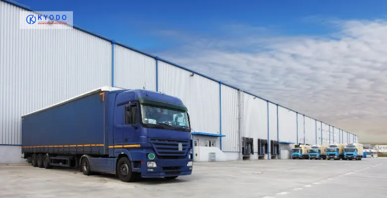 Nhà xưởng thường nhận nhiều xe tải lớn, nên hạ tầng cần chất lượng cao.
