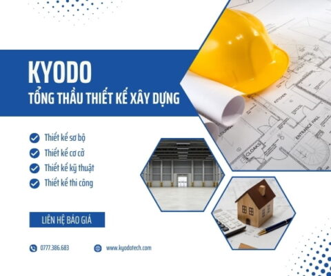 KYODO - Tổng thầu thiết kế xây dựng nhà xưởng