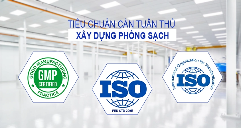 Xây dựng phòng sạch dựa trên tiêu chuẩn nào?