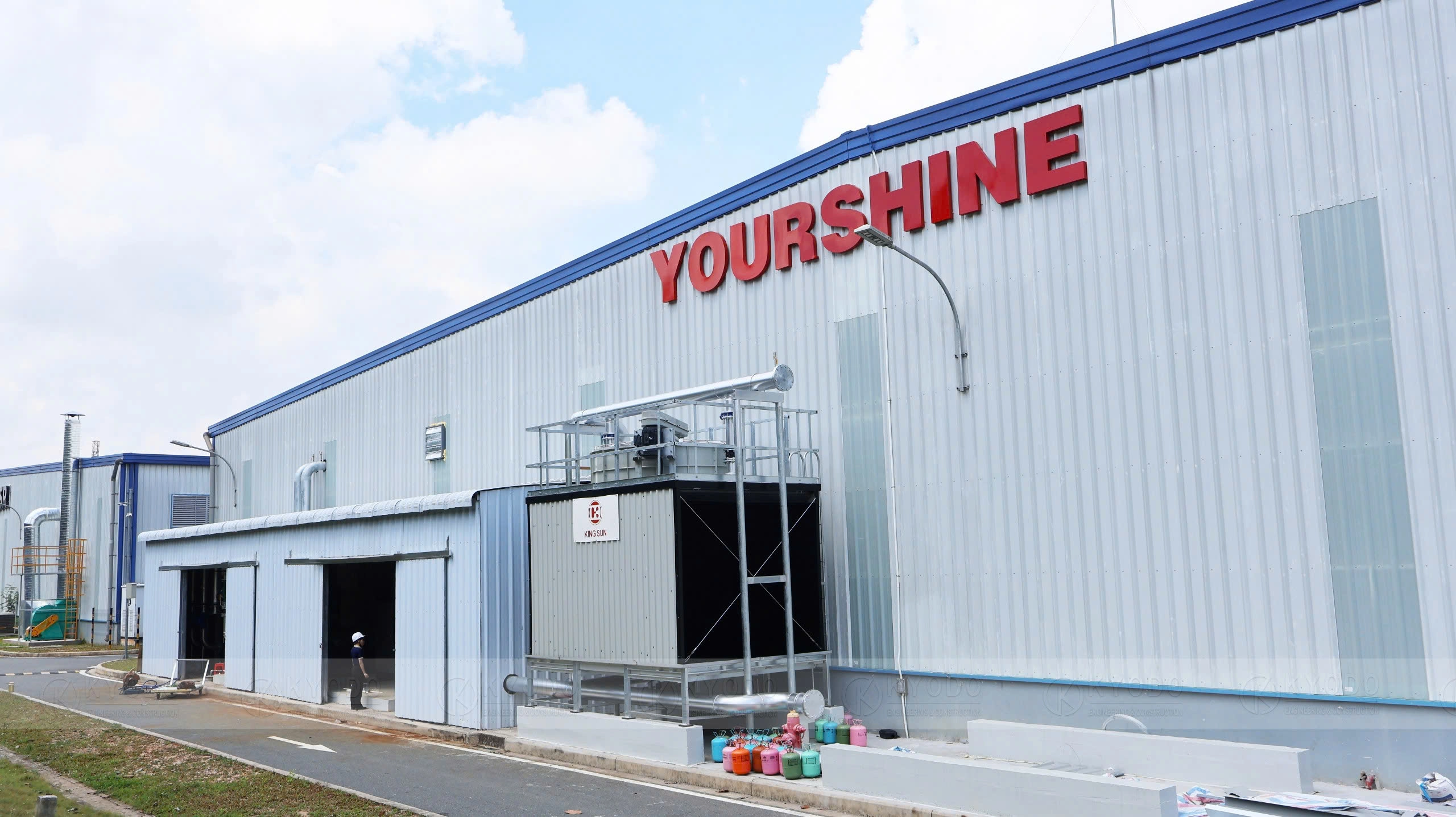 Phòng máy Chiller tại dự án