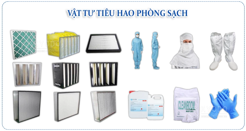 Vật tư tiêu hao phòng sạch